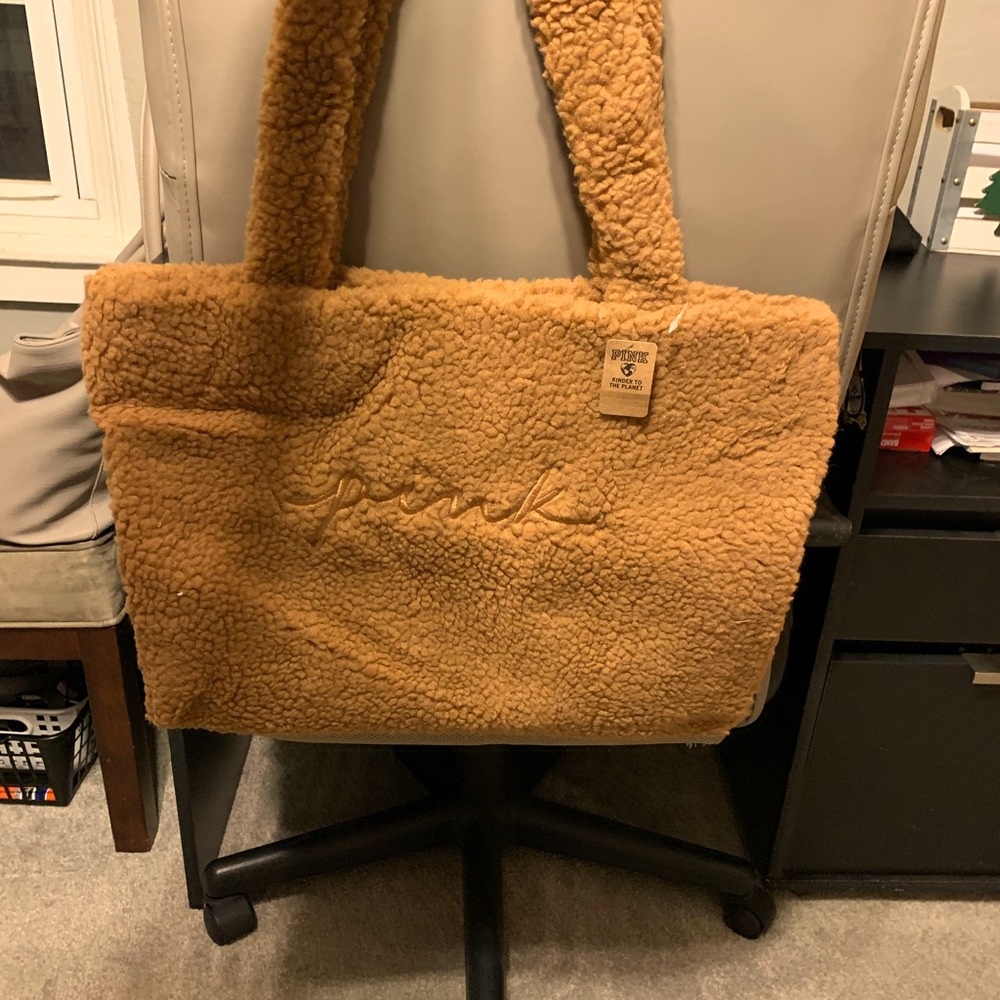 Victoria’s Secret PINK teddy bear bag. NWT